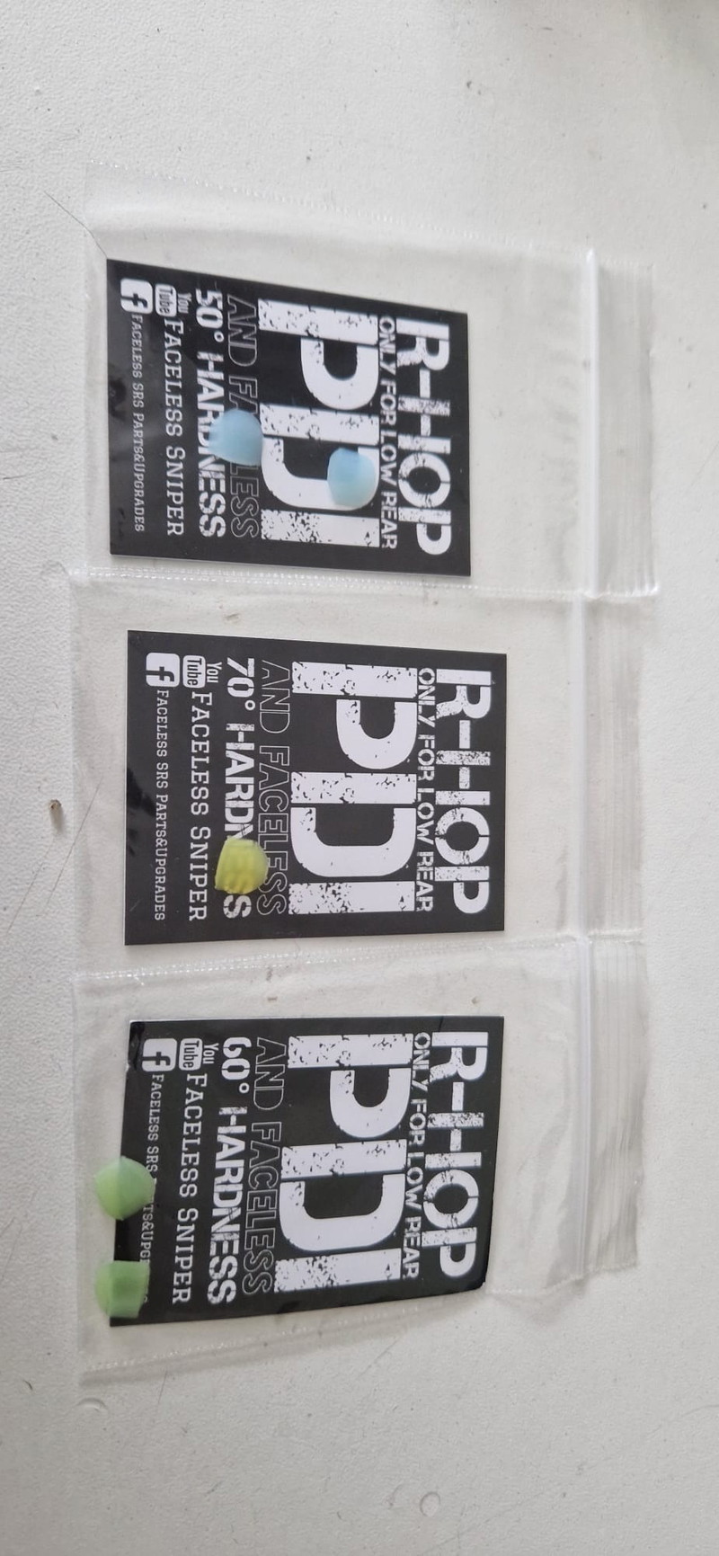 Image 1 for PDI Faceless Rhop patches