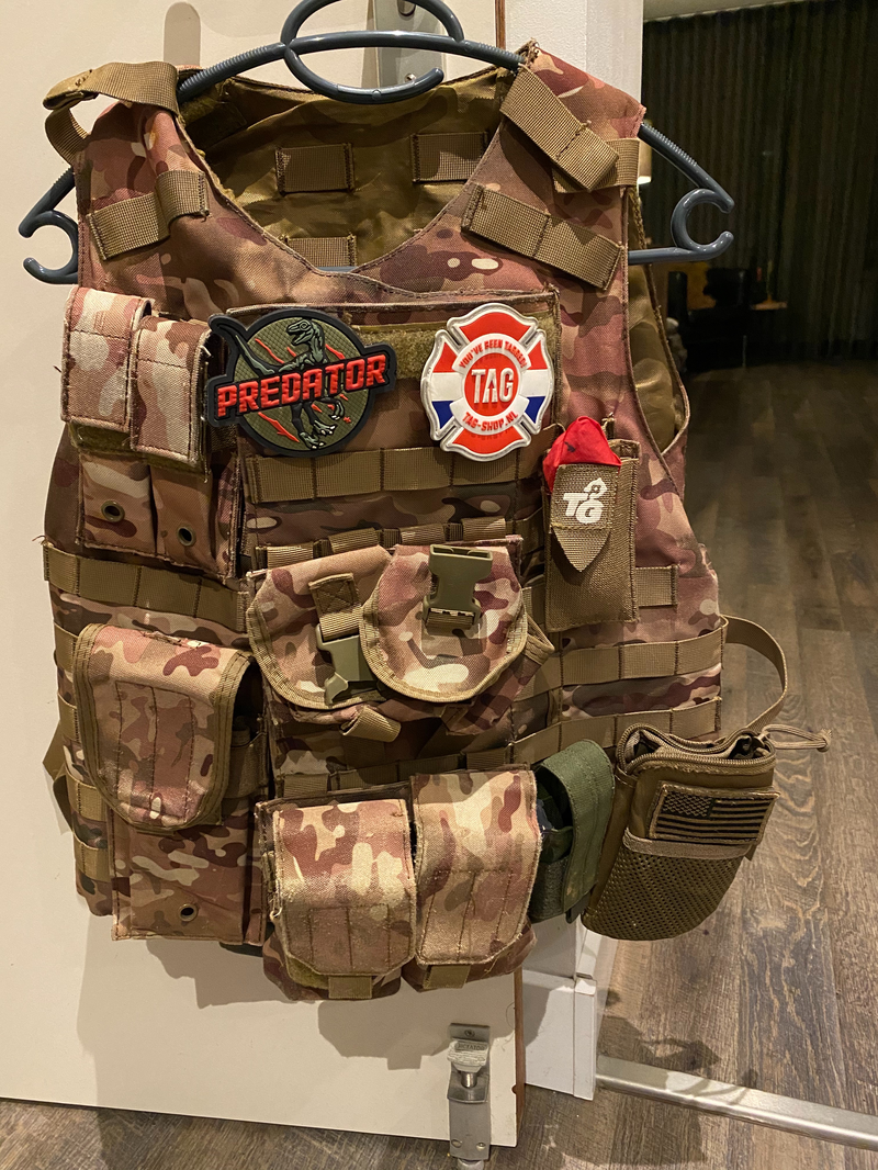 Image 1 for Tactical airsoft vest