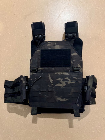 Image 2 pour NIEUW: LAVC ASSAULT Plate Carrier | MULTICAM BLACK | Emerson Gear