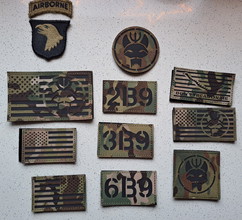 Afbeelding van Seal Team Bravo 6 patches set