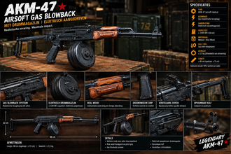 Image pour AKMS | Rifle | Gas Blowback