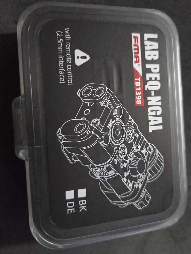 Image 1 for FMA LAB PEQ NGAL TB1398 peqbox flashlight / laser