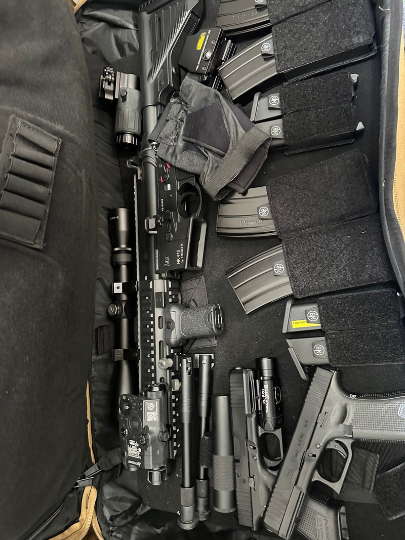 Afbeelding 1 van H&K416 en Glock 17 gen 5