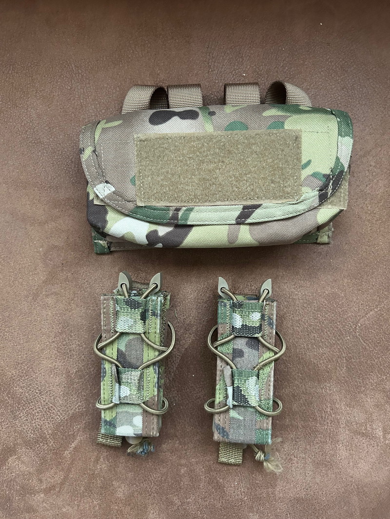 Afbeelding 1 van Warrior Assault Systems Multicam Pistol Pouches & Multicam Shotgun pouch