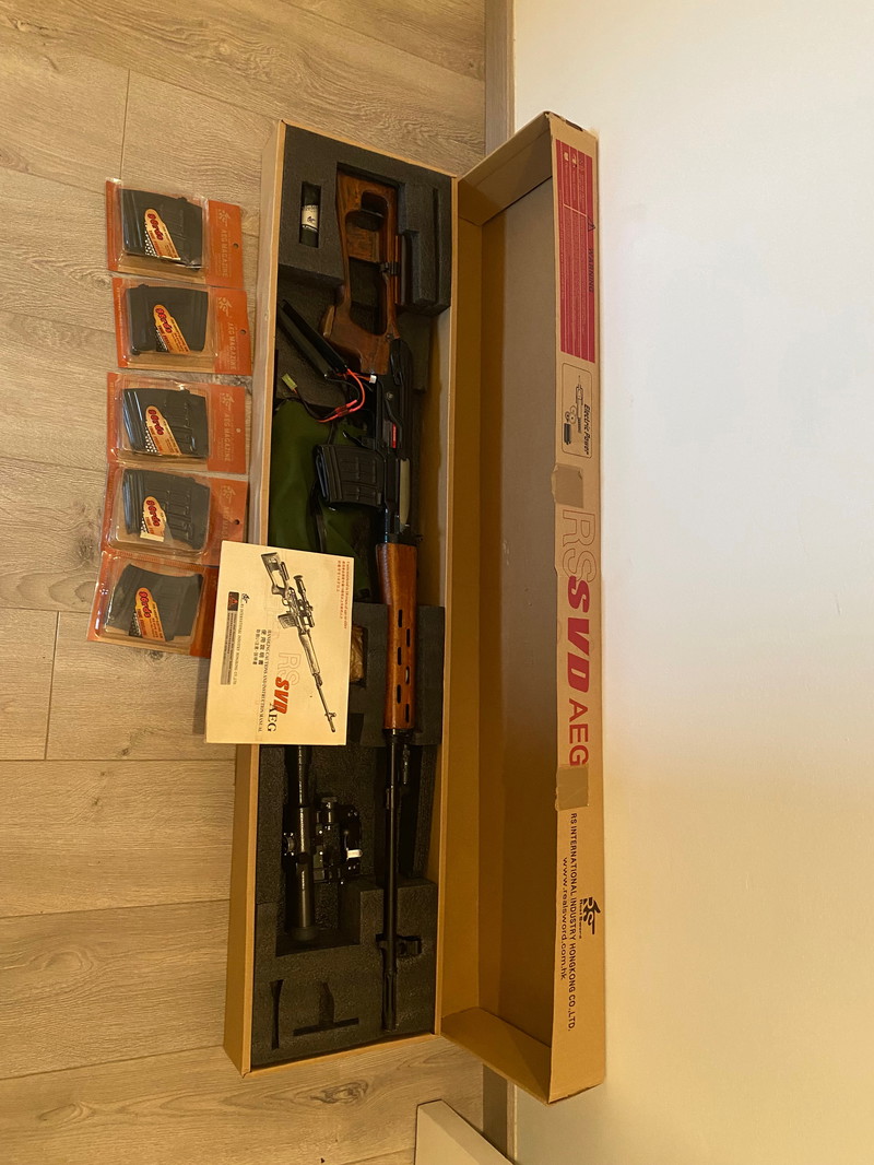 Bild 1 für Realsword Dragunov SVD met gloednieuwe gearbox
