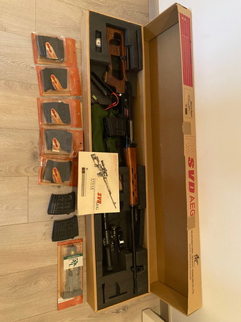 Bild 2 für Realsword Dragunov SVD met gloednieuwe gearbox