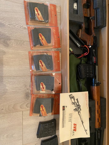 Bild 3 für Realsword Dragunov SVD met gloednieuwe gearbox