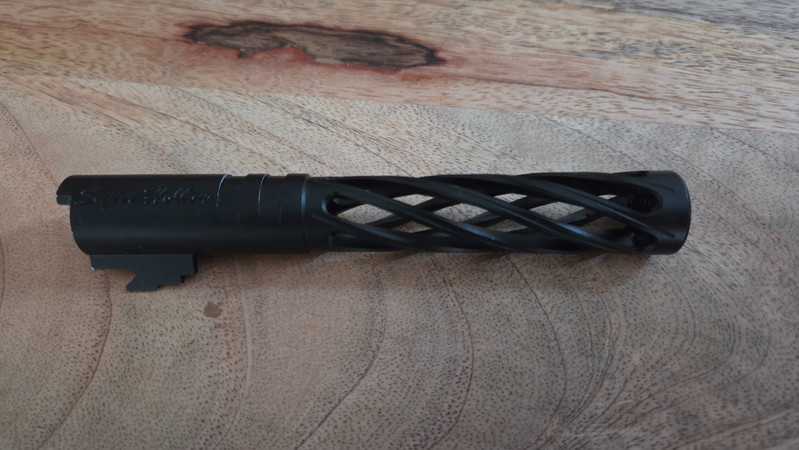Imagen 1 de Dr. Black 5.1 Dinging Aluminum Outer Barrel for Hi Capa ZWART
