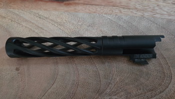 Imagen 2 de Dr. Black 5.1 Dinging Aluminum Outer Barrel for Hi Capa ZWART