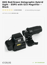 Image pour EOTECH holographic sight EXPS- with G33 Magnifier