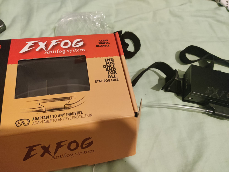 Afbeelding 1 van Exfog anti-fog system TBAND KIT+ toebehoren