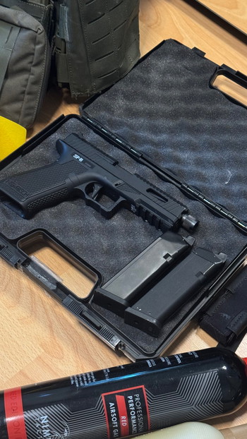Image 4 for Airsoft Komplettset Specna Arms M4 Edge  Novritsch SSP18 + Plattenträger + Zubehör