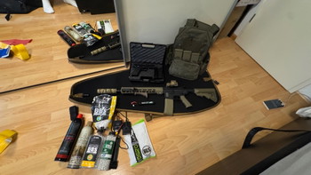 Image 5 for Airsoft Komplettset Specna Arms M4 Edge  Novritsch SSP18 + Plattenträger + Zubehör
