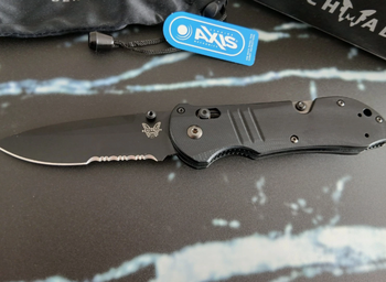 Image 2 for Benchmade Tactical Triage 917 SBK Black G10 mit OVP, no Böker Spyderco CRKT SOG