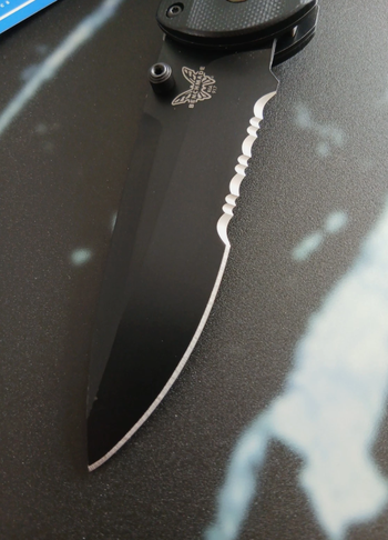 Image 3 for Benchmade Tactical Triage 917 SBK Black G10 mit OVP, no Böker Spyderco CRKT SOG