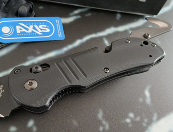 Image 4 for Benchmade Tactical Triage 917 SBK Black G10 mit OVP, no Böker Spyderco CRKT SOG