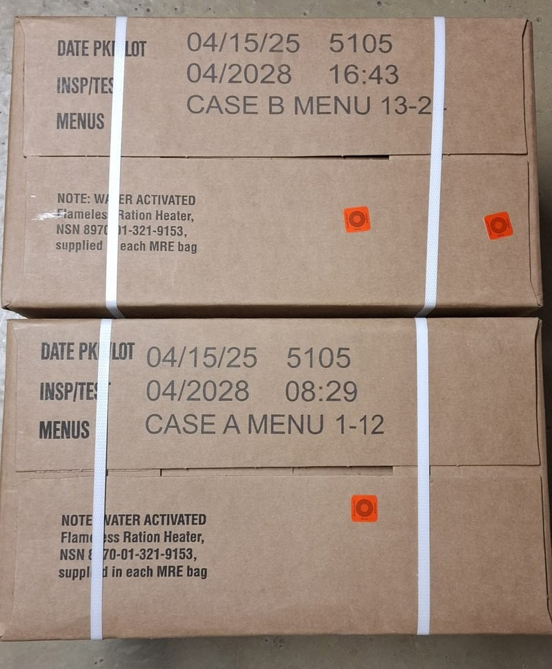 Afbeelding 1 van Ameerikaanse leger rantsoenen(MRE)!!!