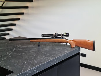 Imagen 2 de JG376 Sniper met houtlook, scope en magazijn