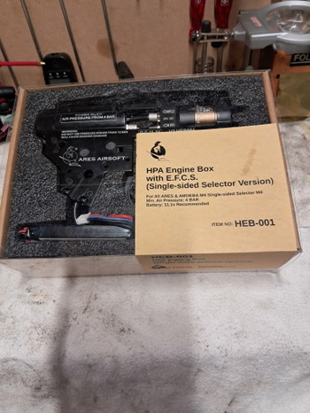 Image 2 pour Te koop Ares v2 hpa dropin box