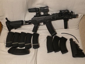 Image pour HPA Arcturus AK05, Polarstar Kythera, Polarstar UGS Stock, Alpha Industries Hopup Chamber, and Extras