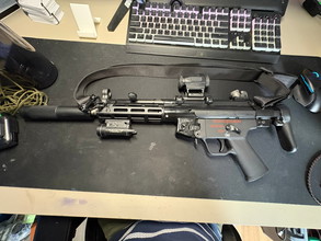 Bild für WE Apache (MP5) GBBR + 7 magazijnen