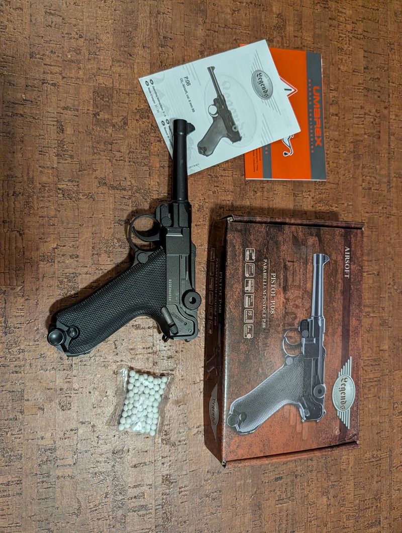 Image 1 for Umarex Legends Luger P08 (CO2)