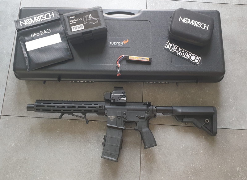 Image 1 pour NOVRITISCH SSR 4 MET V7 RED DOT en READY TO START