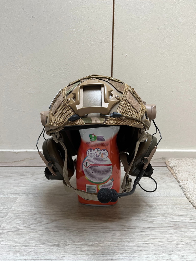 Image 1 for Volledig uitgeruste Ops-Core FAST High Cut rep + Peltor reps