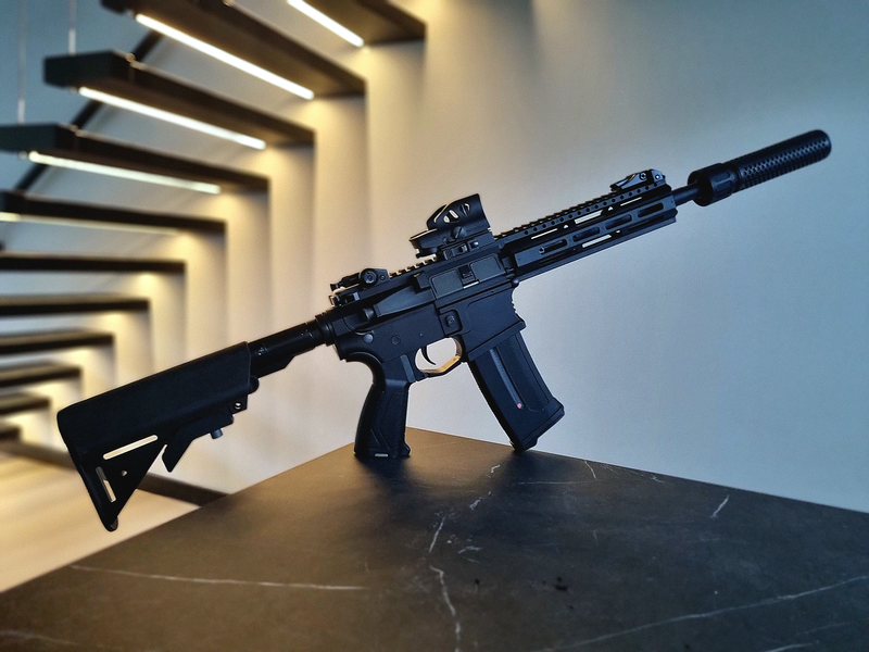 Image 1 pour Zeer nette G&G CM16 Raider 2.0 AEG met extra's