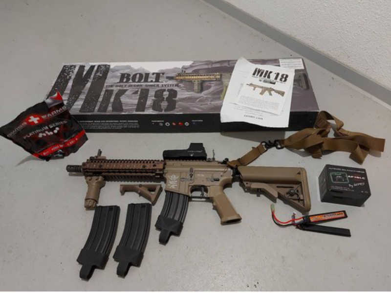Image 1 for Mk18 bolt blowback