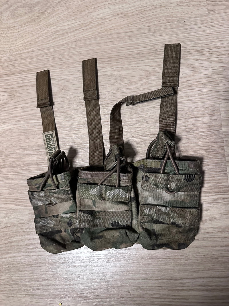 Afbeelding 1 van Warrior assault met faststrap 3x m4 pouches