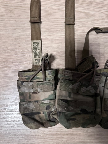 Afbeelding 2 van Warrior assault met faststrap 3x m4 pouches