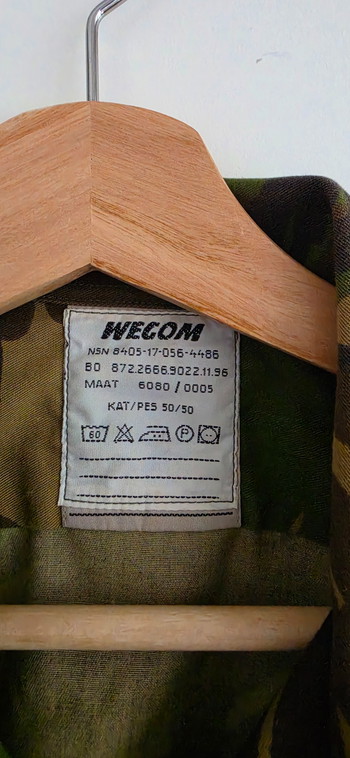 Image 3 pour Vintage Dutch Army Woodland woodland Combat Shirt Short Sleeve (KL)