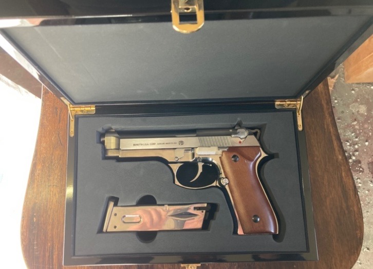 Afbeelding 1 van SRC M9 collector staal slide!