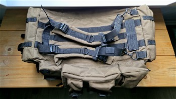 Afbeelding 2 van TKA - Voodoo Tactical - Gearbag Brown/Black