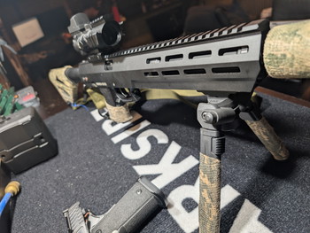 Image 2 for Zo goed als nieuwe Ssx303 DMR sniper. Met scope en silencer en bipod