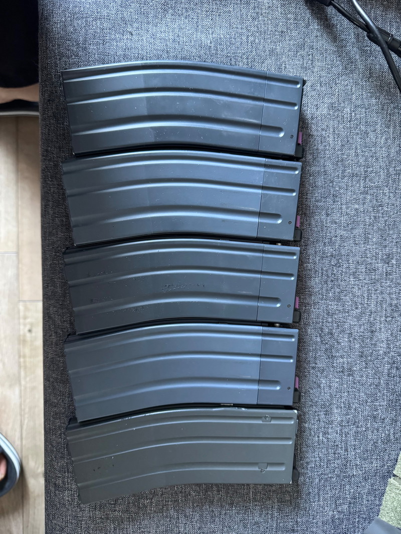 Bild 1 für 4 x 30 Rds STANAG Magazine for CGS / Marui MWS M4 GBB 30 Rds STANAG Magazine for CGS / Marui MWS M4 GBB