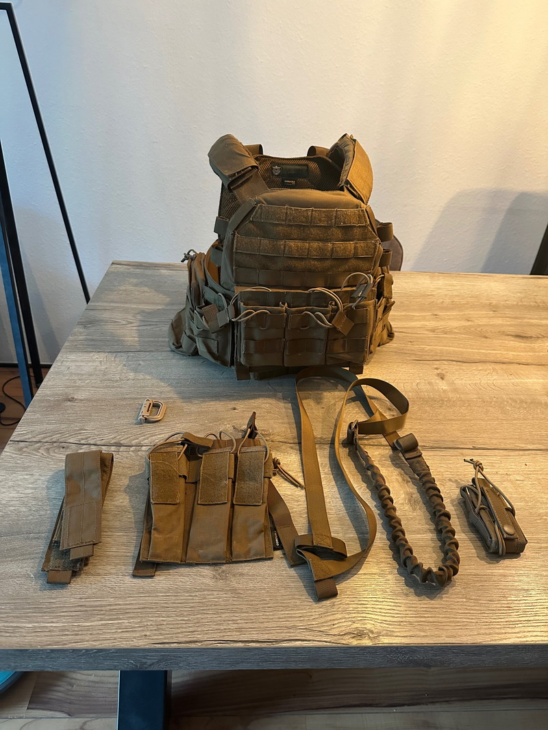 Image 1 for 101-INC Tactical vest Operator coyote