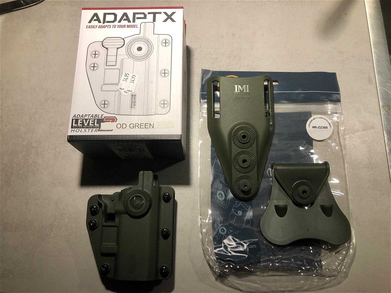 Image 1 for Swiss Arms Adapt X holster + attachments OD Green