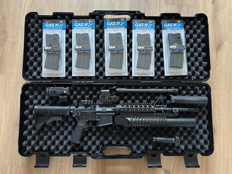 Afbeelding 1 van Tokyo Marui MWS M4A1 + Block1.5/GWOT parts
