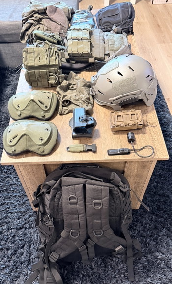 Imagen 5 de Complete Airsoft Beschermingsset Echte Crye JPC 2.0 Helm Masker Pads Nauwelijks Gebruikt