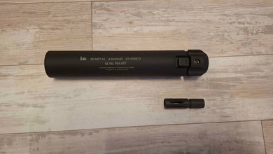 Bild für H&K Mock suppressor for MP7 incl adapter  GBB&AEG