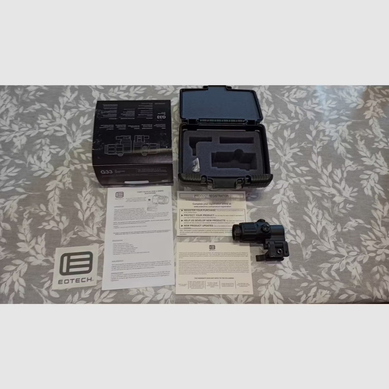 Afbeelding 1 van EOTech EXPS 3-0 NV und G33 STS Magnifier Set Schwarz