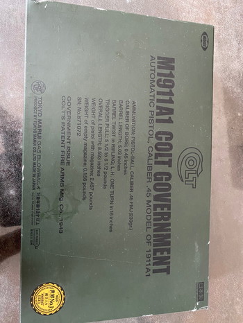 Imagen 4 de Gbb 1911a1 colt government