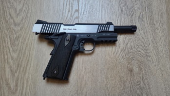Image 2 for Colt 1911 Rail Gun CO2 Blowback by KWC & Cybergun