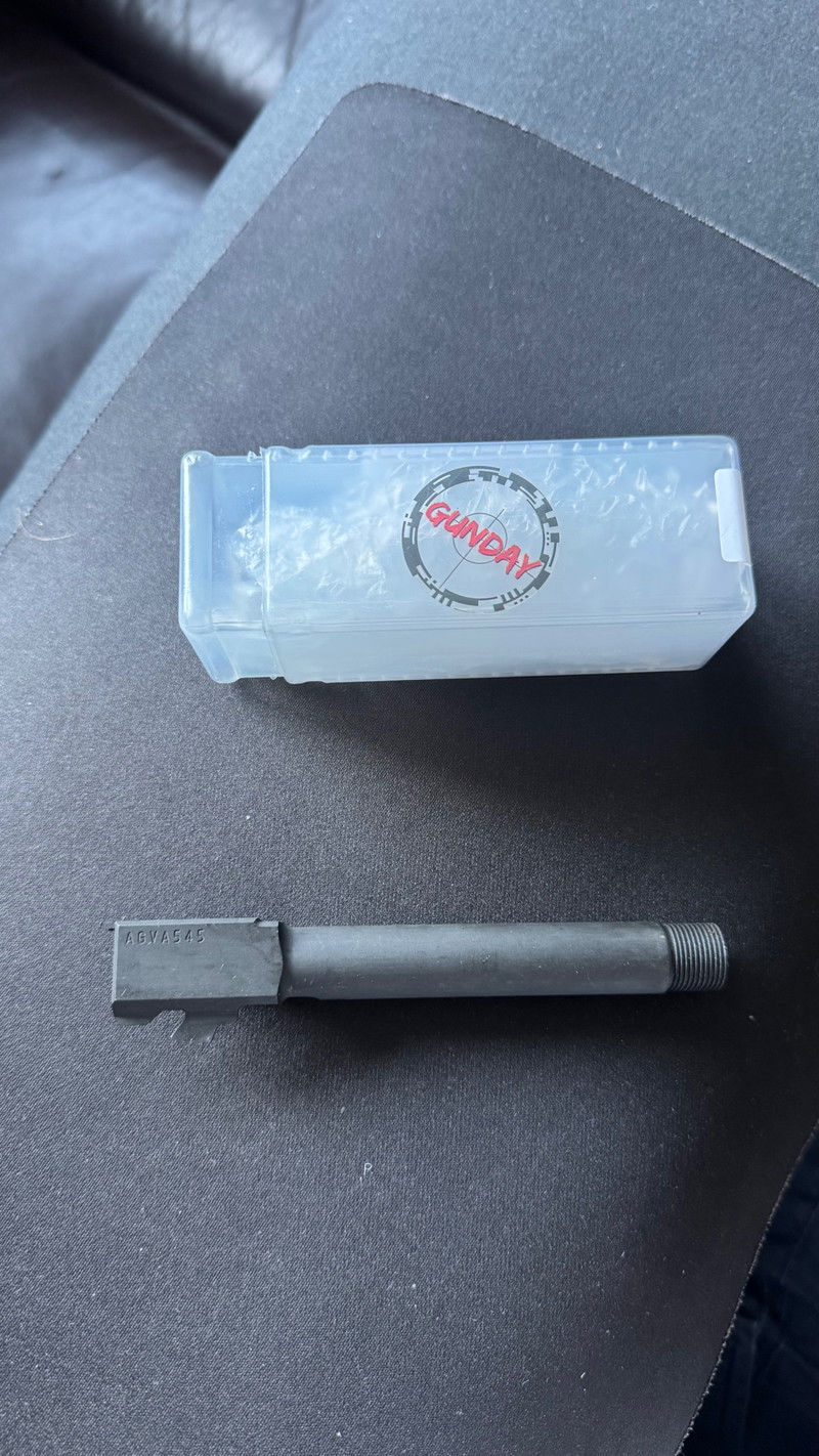 Image 1 for GUNDAY Steel GUNDAY Steel Threaded Barrel VFC/SRC Glock 17 Gen 5 14mm CCW