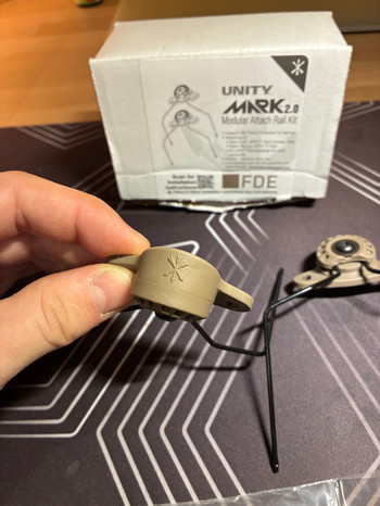 Image 2 for Unity tactical mark 2.0 modular attach rail kit