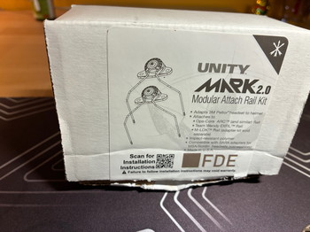 Imagen 3 de Unity tactical mark 2.0 modular attach rail kit