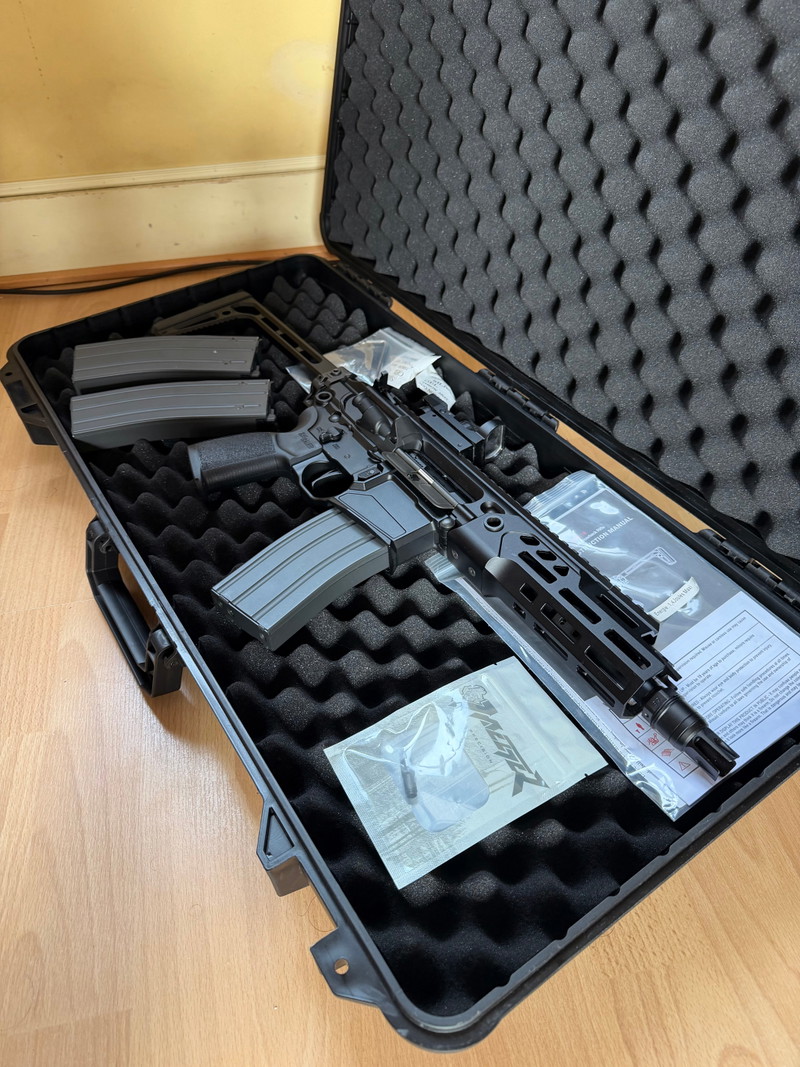 Image 1 for Salvo Precision V3 MCX Rattler LT RSAR GBBR - 3 chargeurs - NPAS - Red Dot ATM