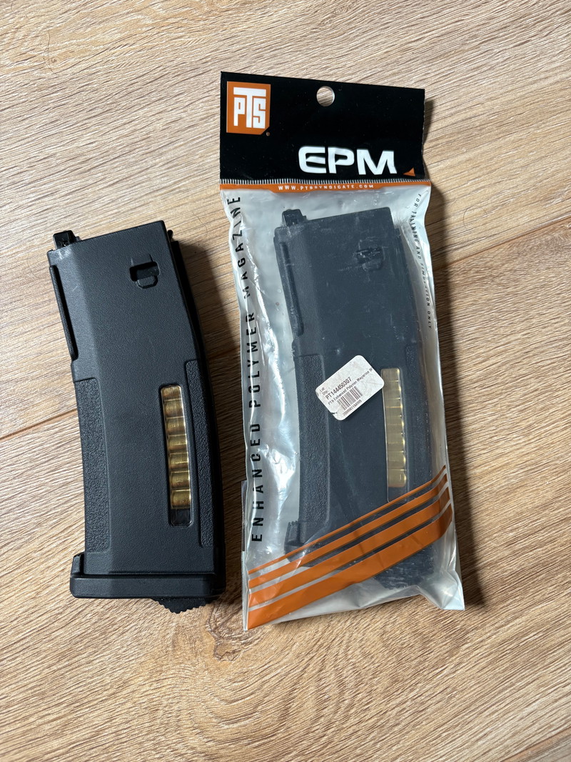 Image 1 pour PTS 120rds Enhanced Polymer Magazine (EPM) for PTW M4 - Black